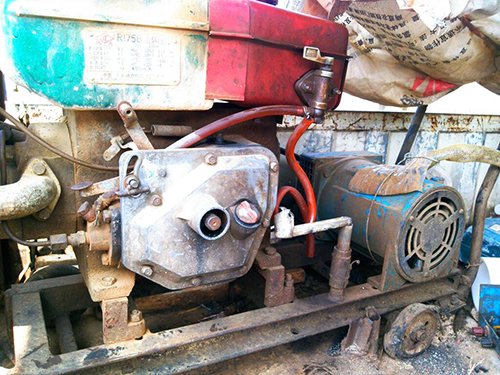 饶河单杠柴油机发电机出租